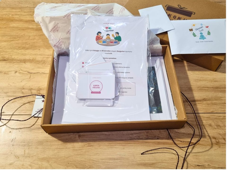 PsikoKutu Aile kutusundaki Duygusor oyun kartları